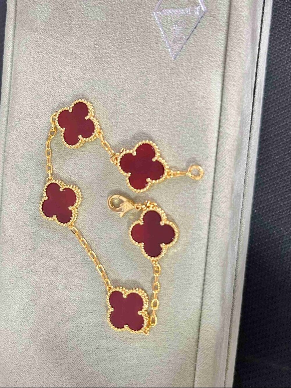 18k Gold Vintage Alhambra Bracelet